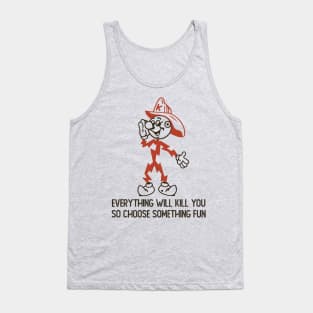 Electricity : everything will kill you Tank Top